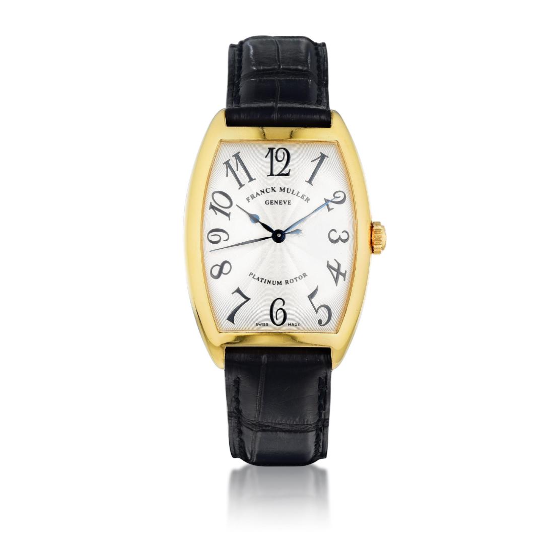 Franck Muller Cintree Curvex Platinum Rotor Ref. 2852
