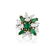An Emerald and Diamond Ring