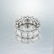 A Platinum Emerald-Cut Diamond Eternity Band - 3
