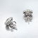 A Pair of Platinum Diamond Stud Earrings - 2