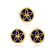 Schlumberger Tiffany & Co. Sand Dollar Enamel Earrings