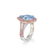 An Important 3.05-Carat Fancy Intense Blue Diamond Ring - 3