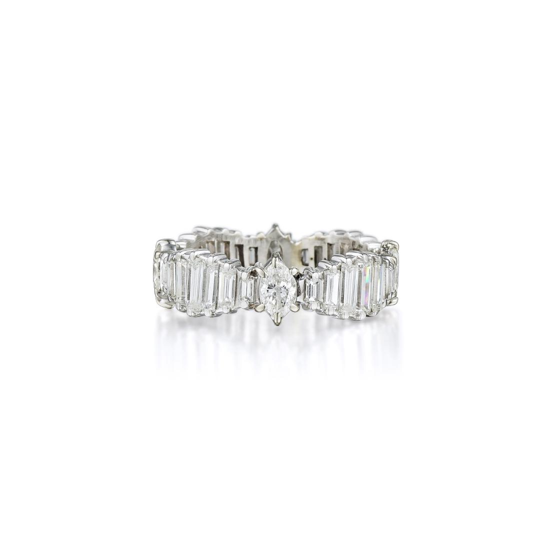 A Platinum Diamond Eternity Band (1 of 2)