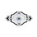 Cartier Art Deco Rock Crystal and Diamond Brooch - 2