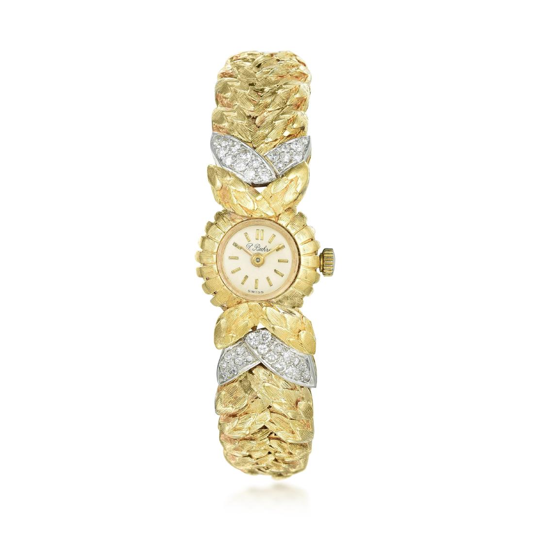 Paul Buhre Diamond Watch in 14K gold (1 of 2)
