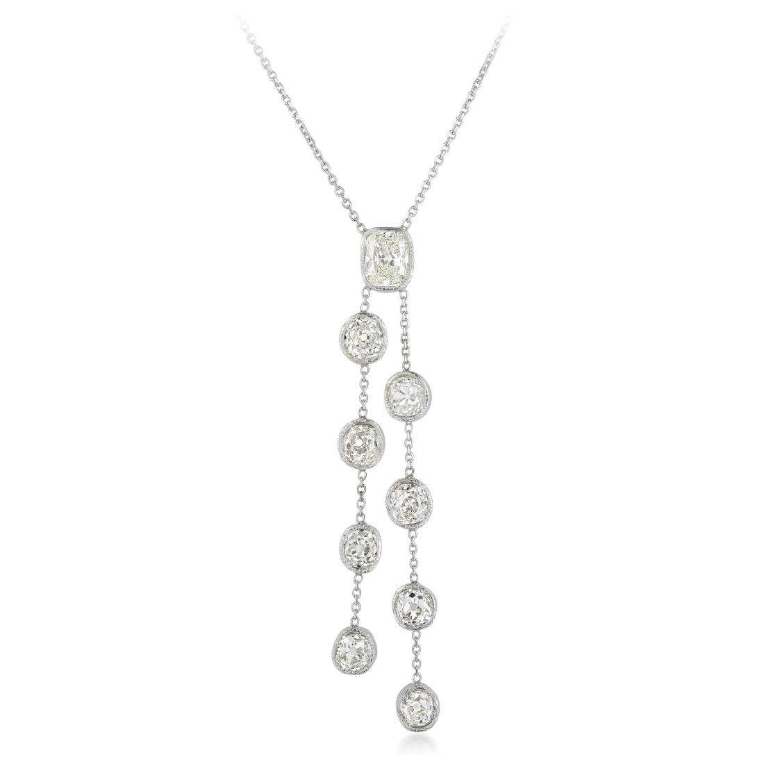 A Diamond Drop Necklace (1 of 5)