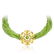 A Peridot Necklace and Earrings Set - 2