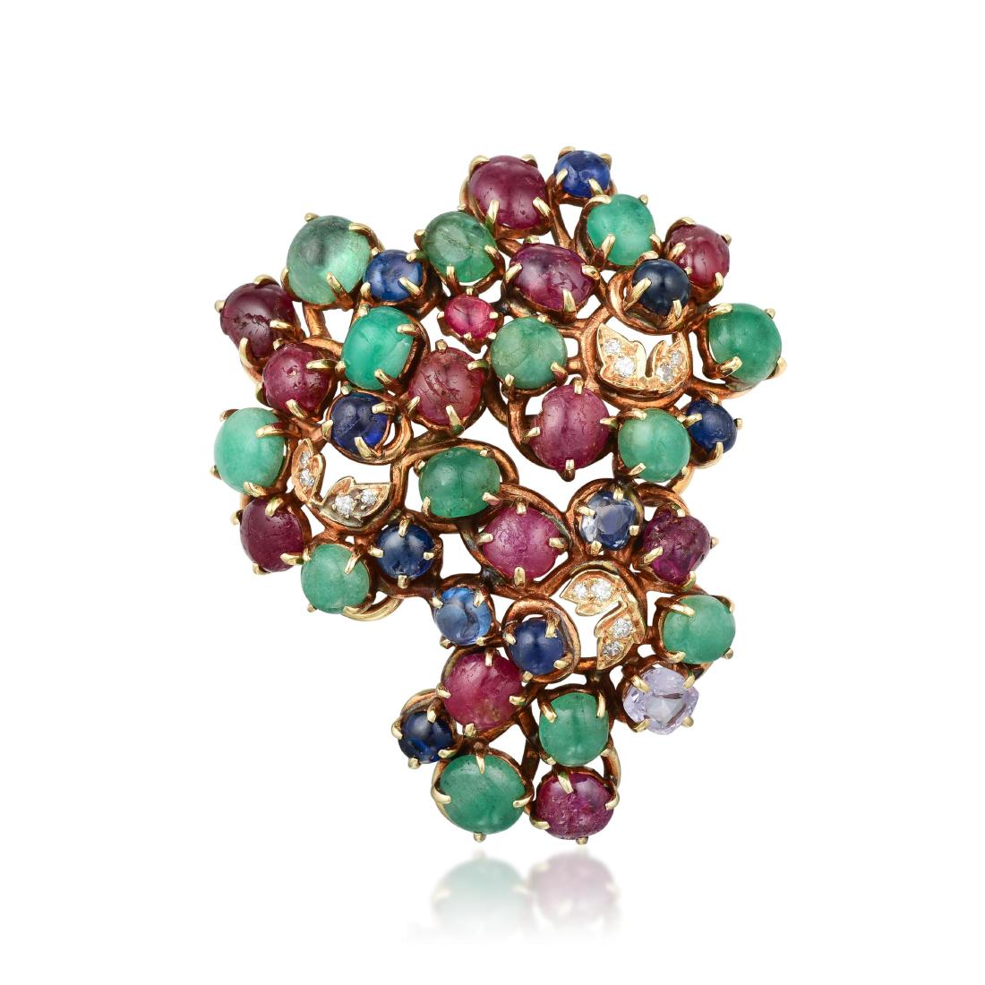 Seaman Schepps Multi-Colored Gemstone and Diamond (1 of 3)