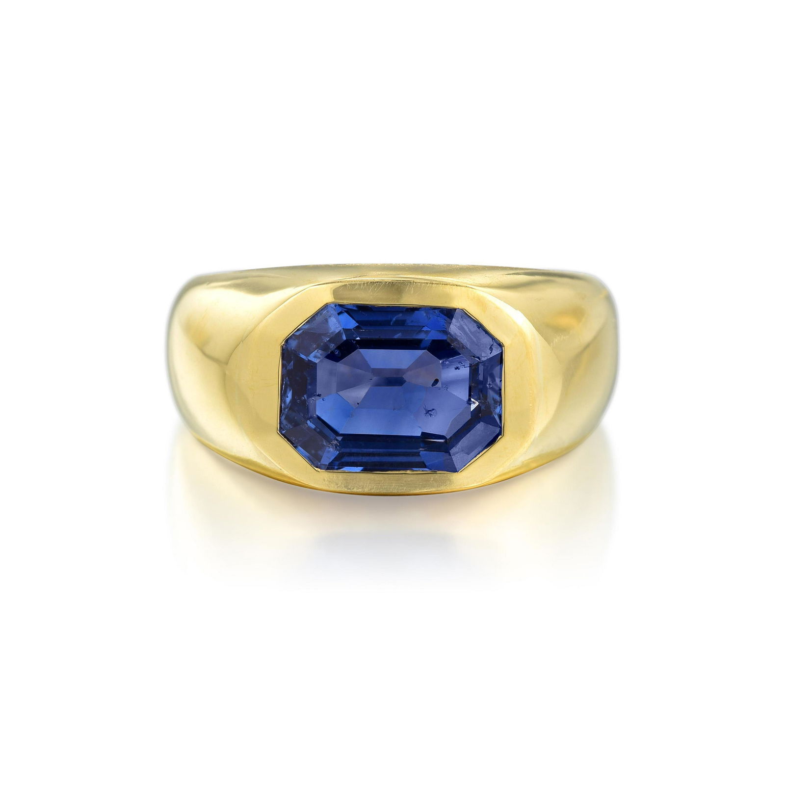 Featured image of post Bulgari Sapphire Ring / Bulgari bvlgari 18k yellow gold diamond sapphire band ring.