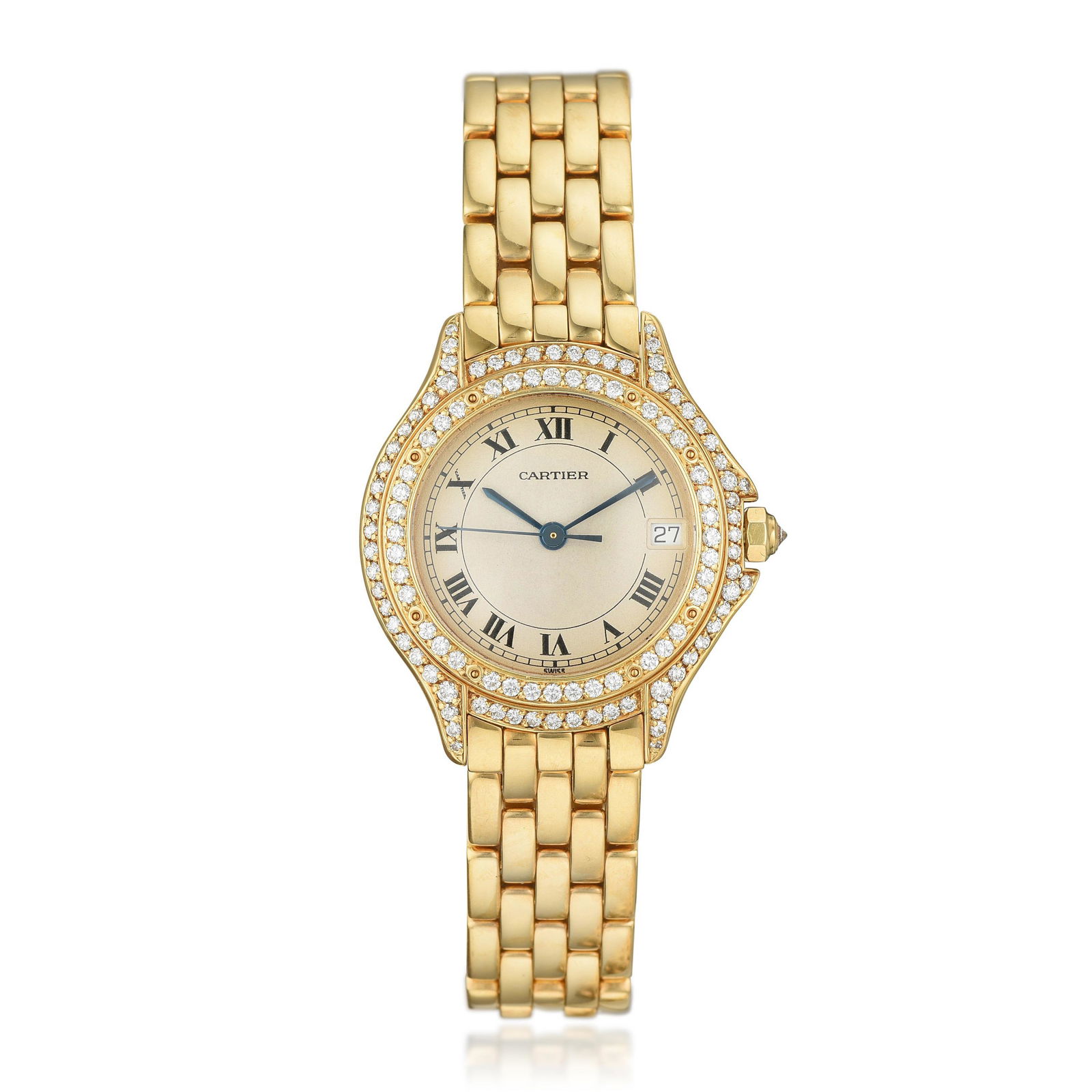 Cartier Ladies Cougar Watch in 18K Gold (1 of 2)