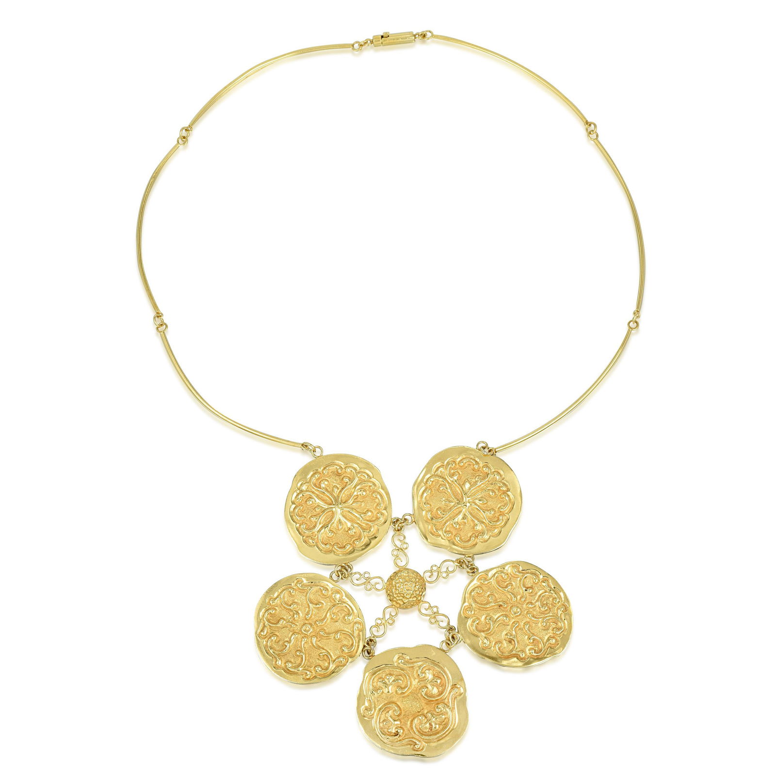 Zolotas Large Pendant Necklace (1 of 3)