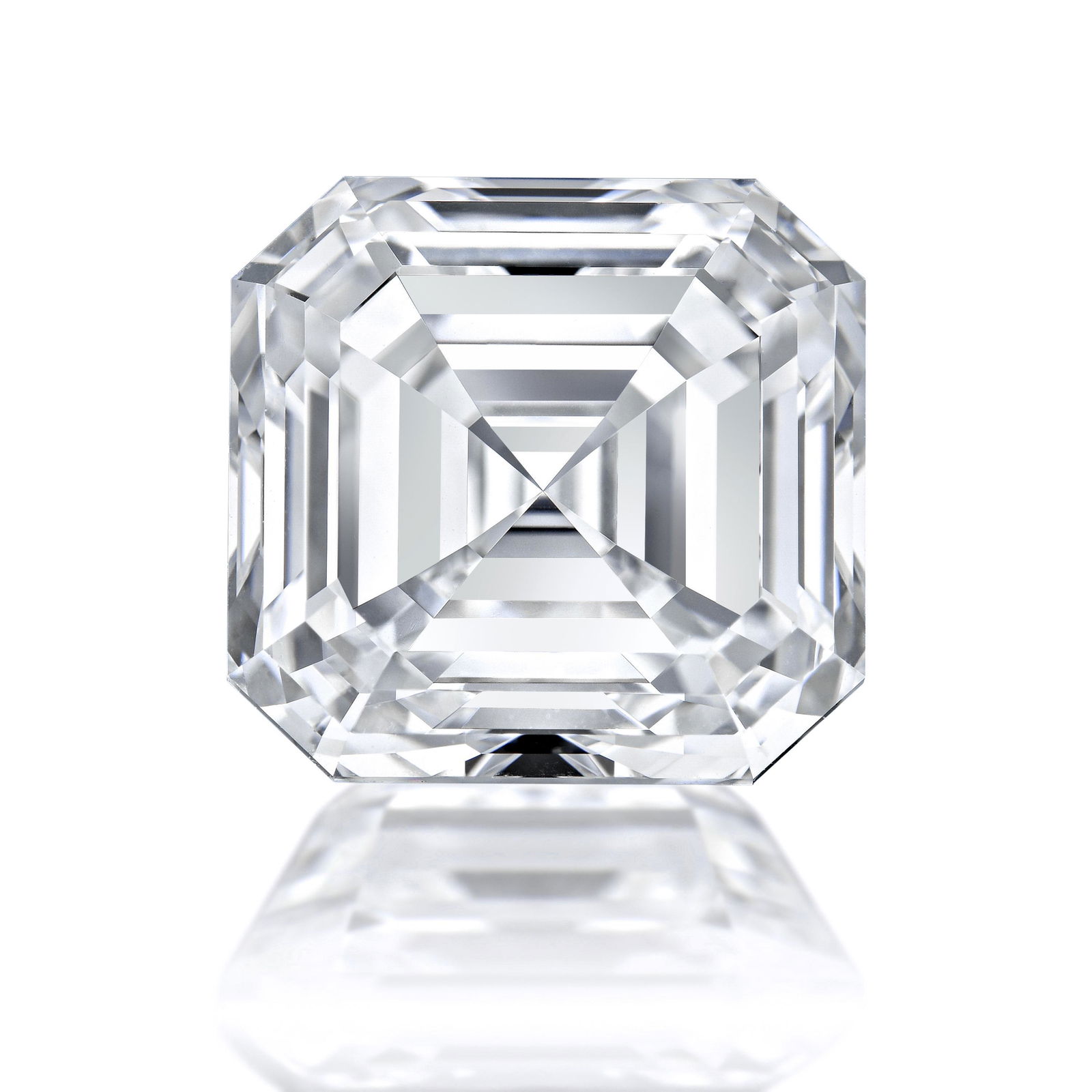 4.01-Carat Square Emerald-Cut Loose Diamond, D/VVS1 (1 of 4)