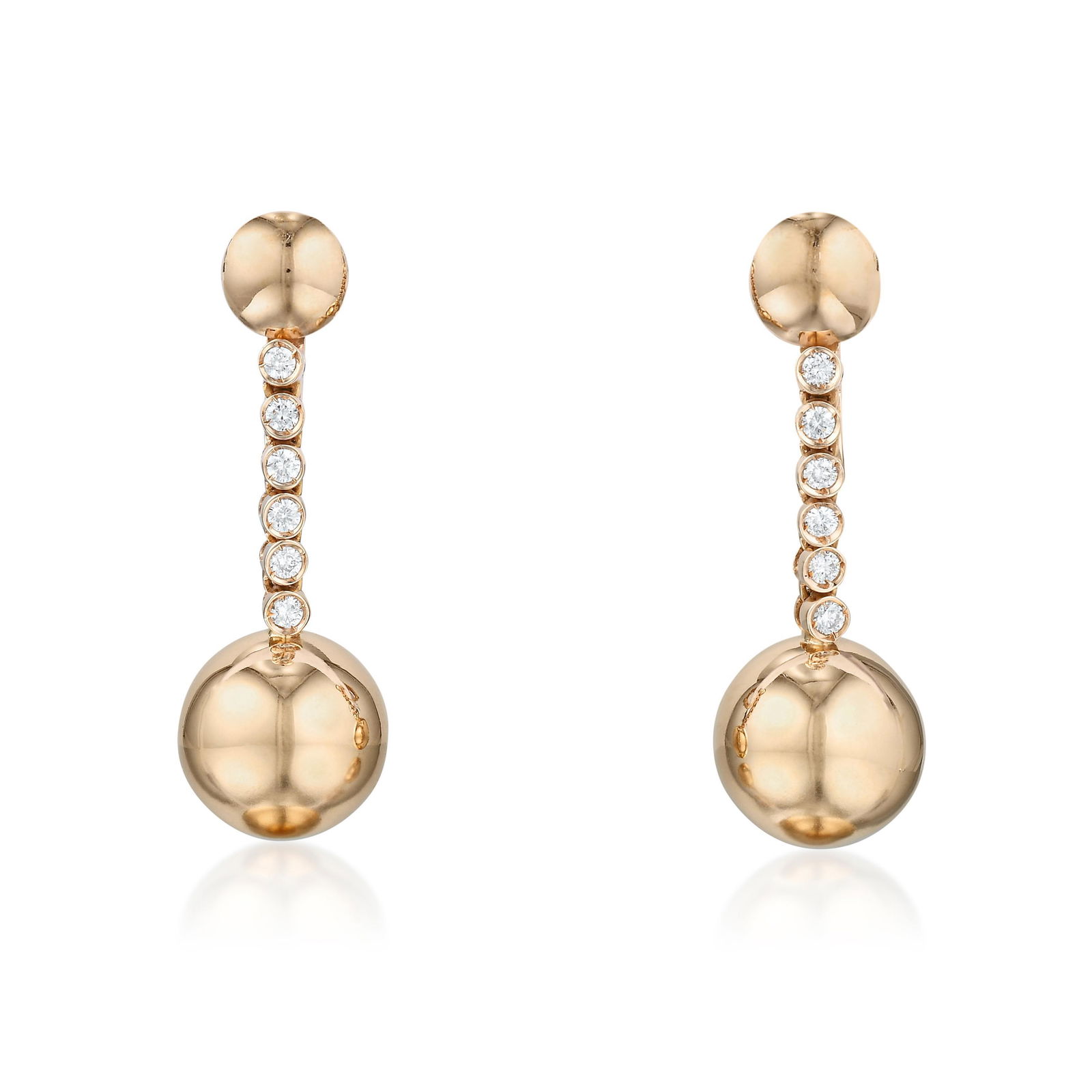 De Grisogono Diamond Dangle Earrings (1 of 4)