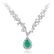 6.50-Carat Fine Colombian Emerald Cultured Pearl and - 2