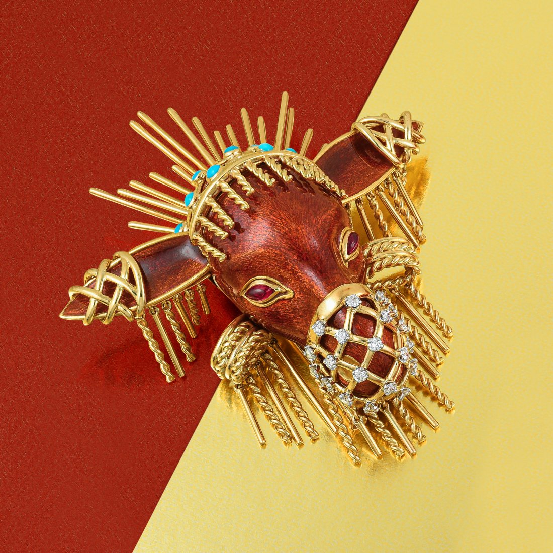 Tiffany & Co. Schlumberger Diamond Multi-Gemstone and (1 of 4)