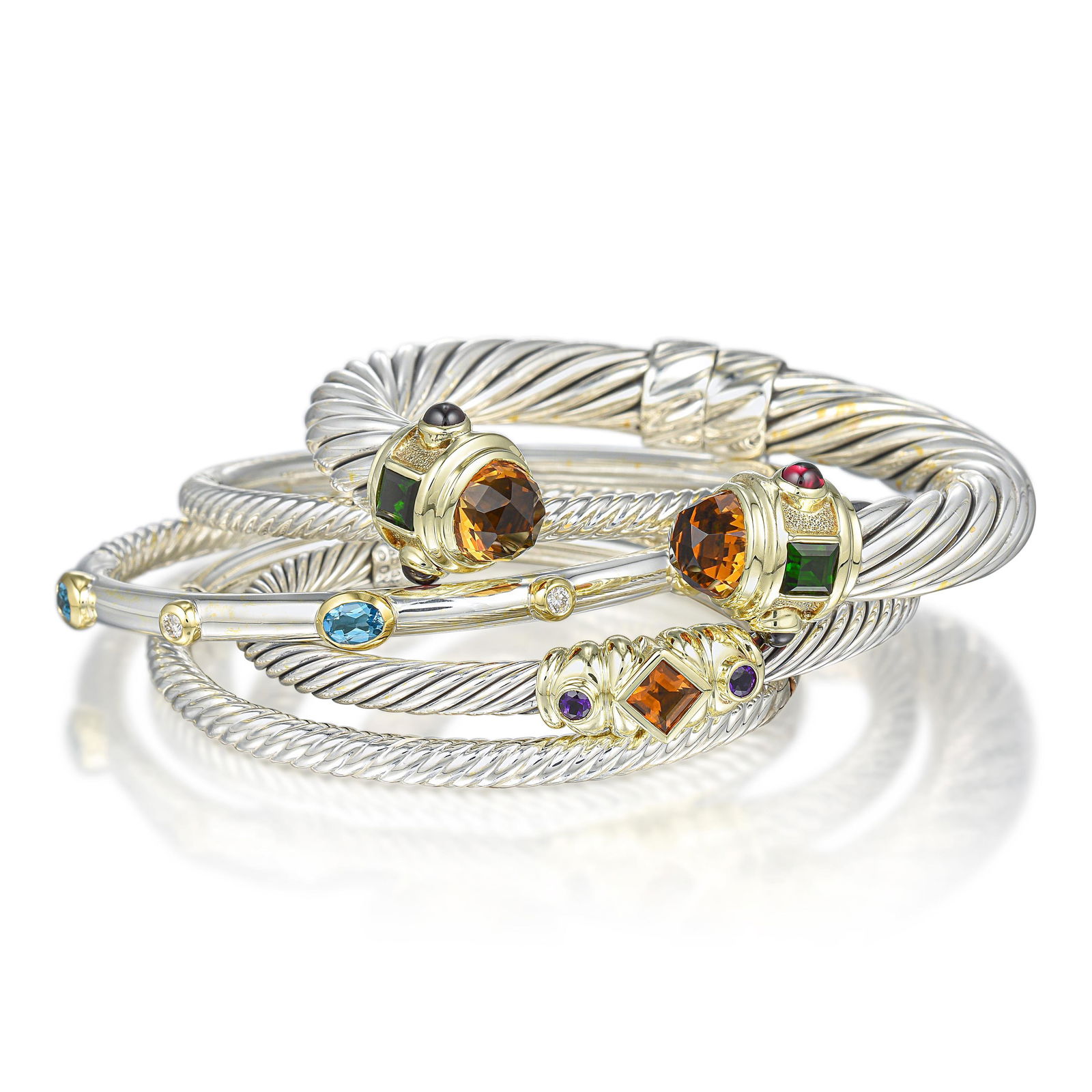 Group of David Yurman Bracelets (1 of 2)
