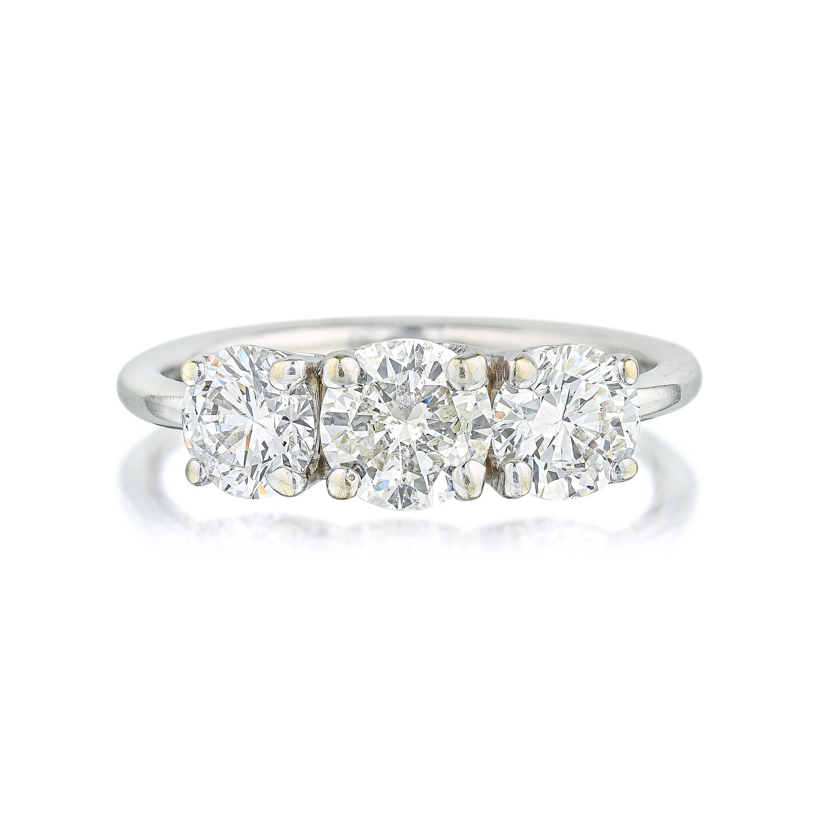 Three-Stone Diamond Ring (1 of 2)