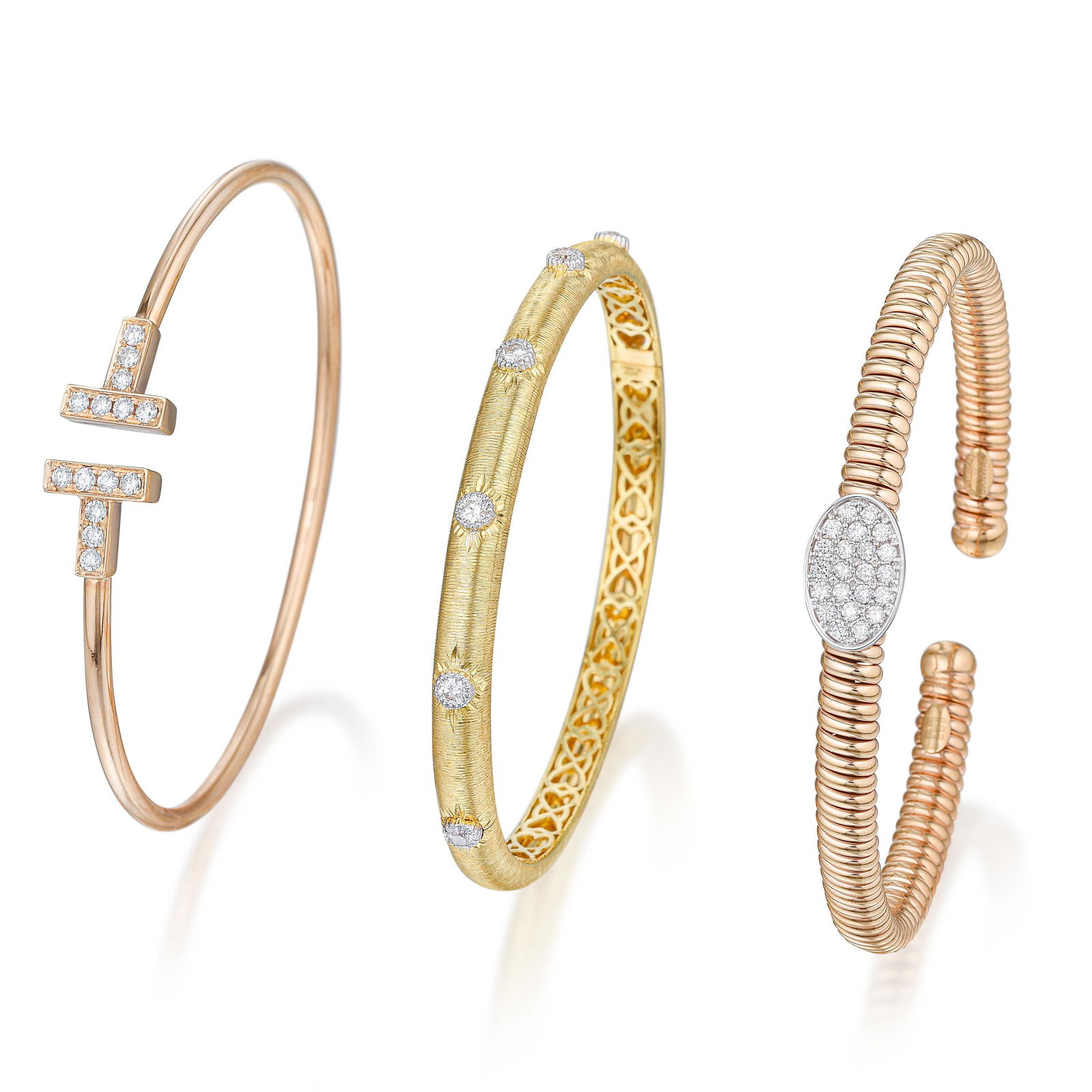 Group of Bangle Bracelets (1 of 2)