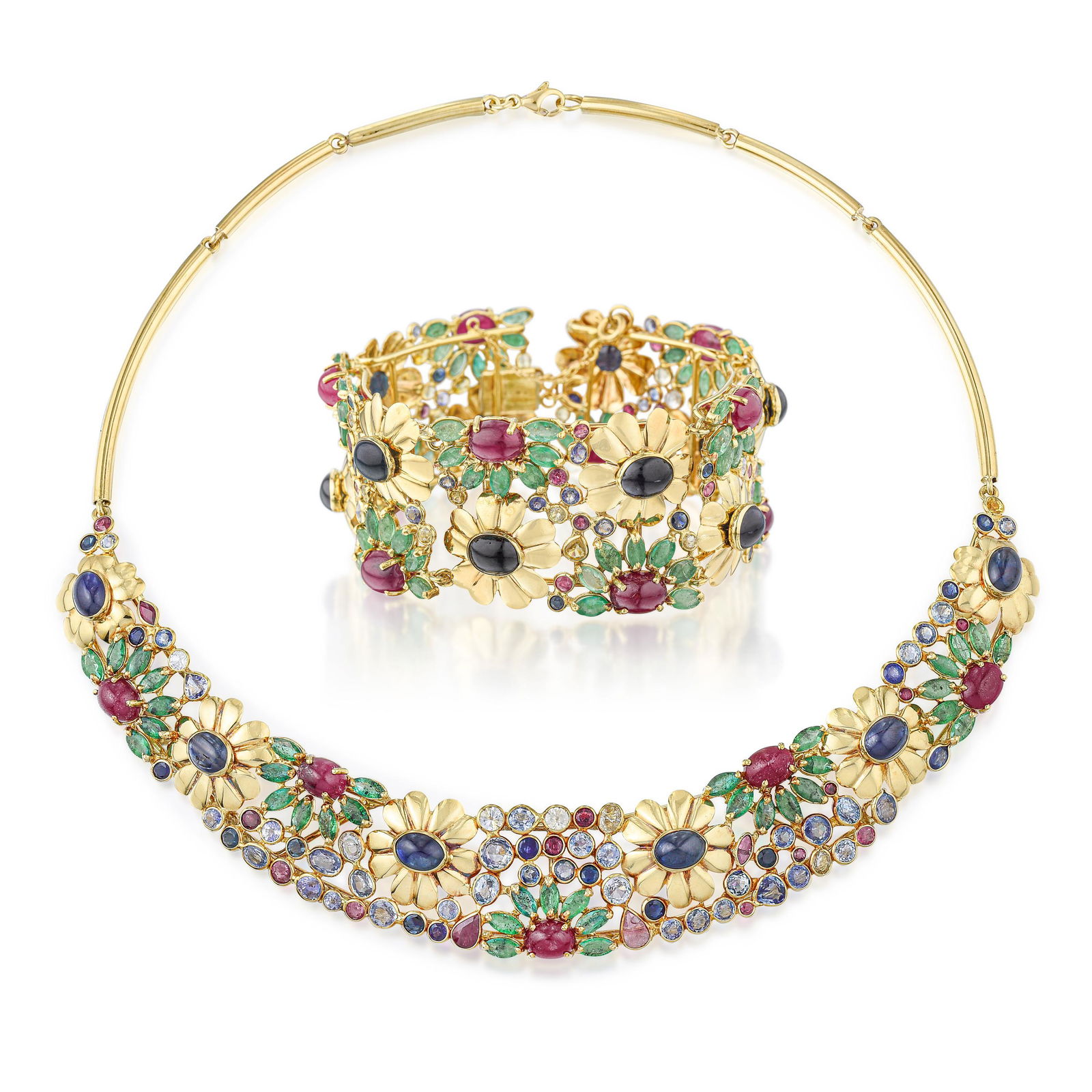 Trea Gioielli Multi-Gemstone Parure Set (1 of 5)