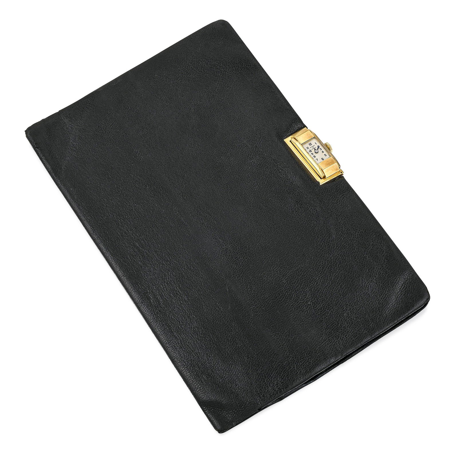 Van Cleef & Arpels Retro Gold Watch Leather Billfold (1 of 3)