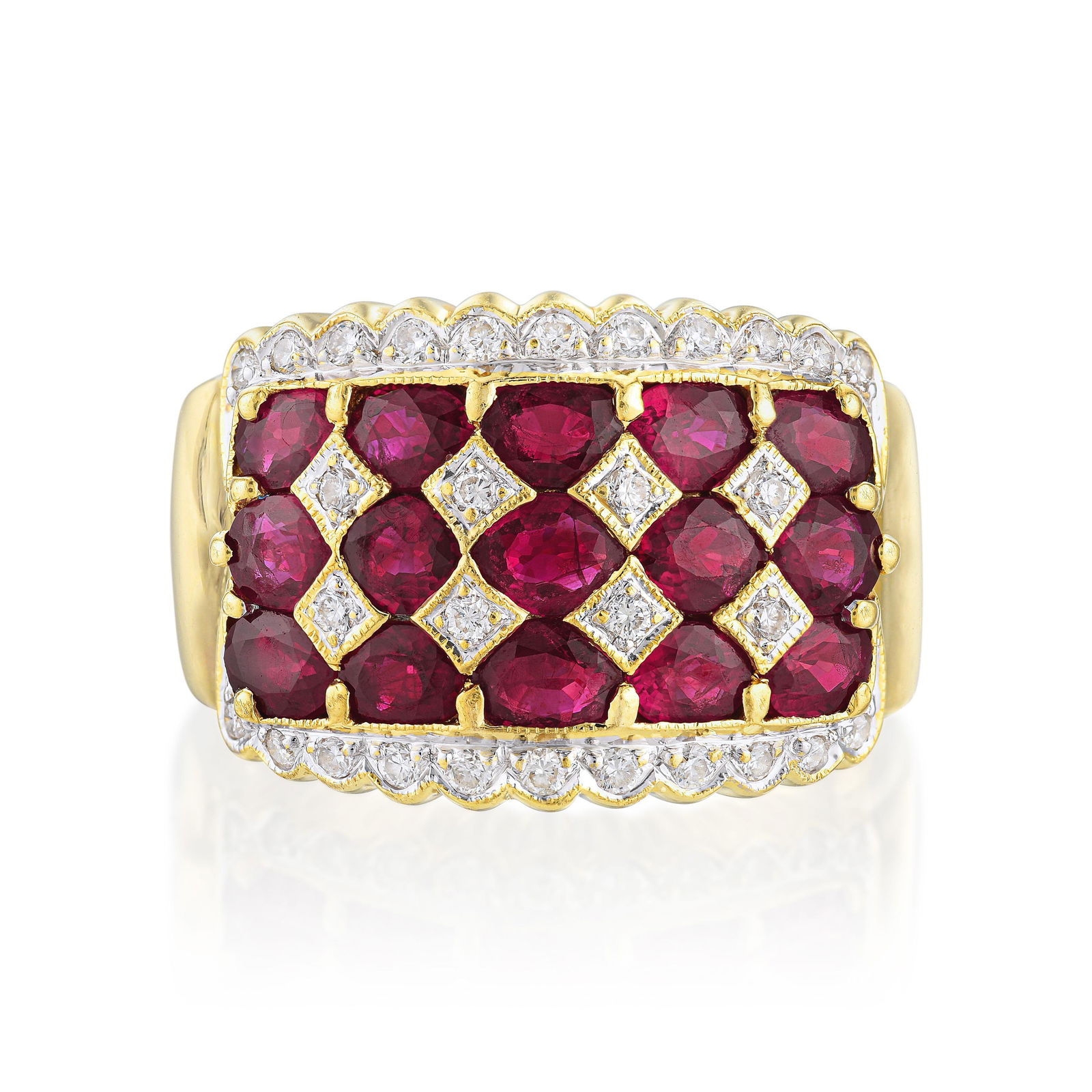 Ruby and Diamond Ring (1 of 2)