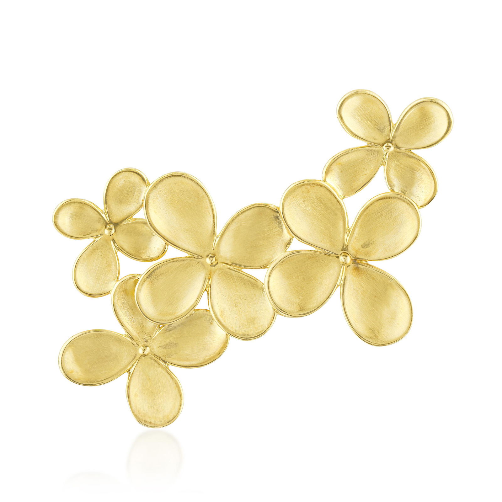 No-Reserve Lot - Angela Cummings Hydrangea Brooch (1 of 2)