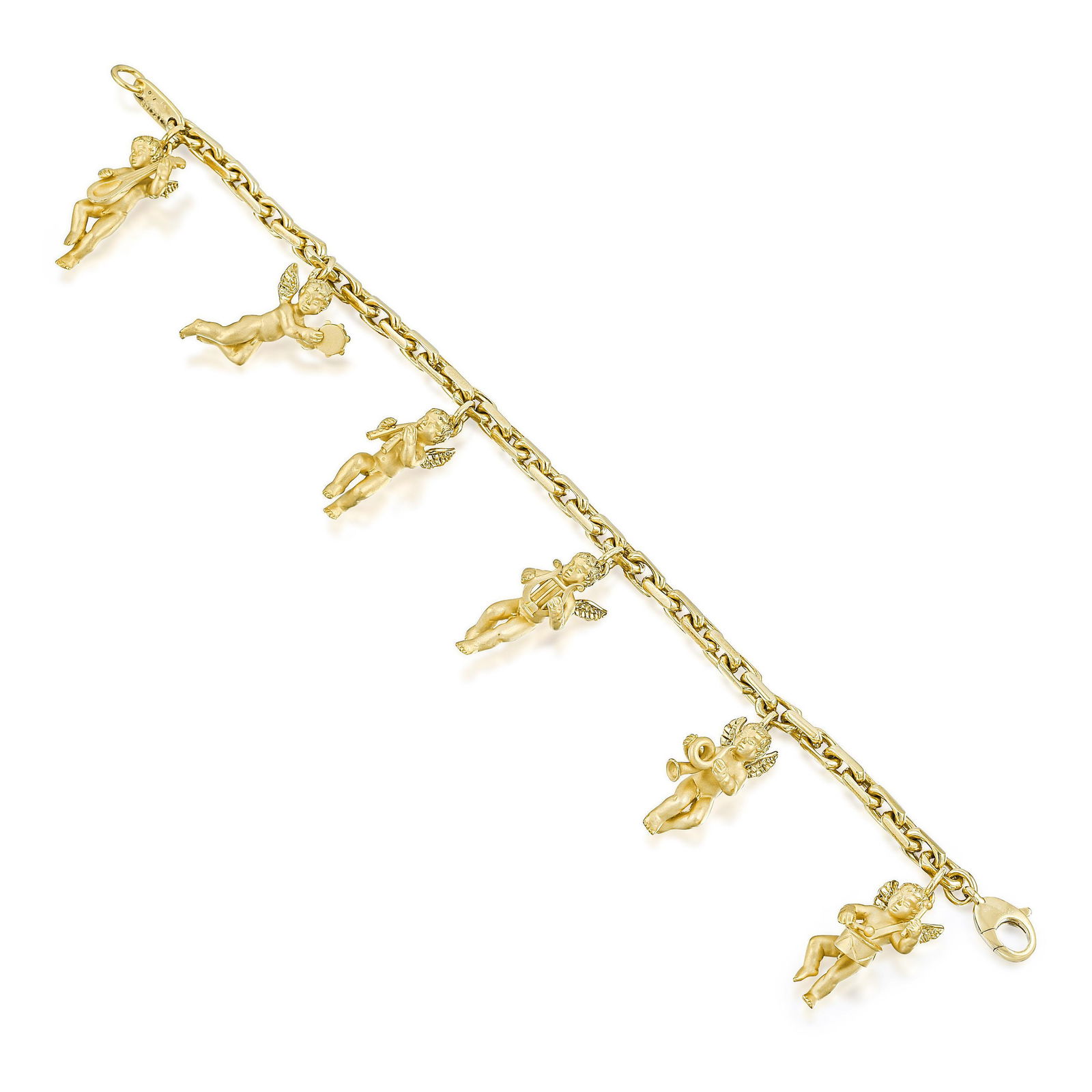 Carrera y Carrera Cherub Charm Bracelet (1 of 1)