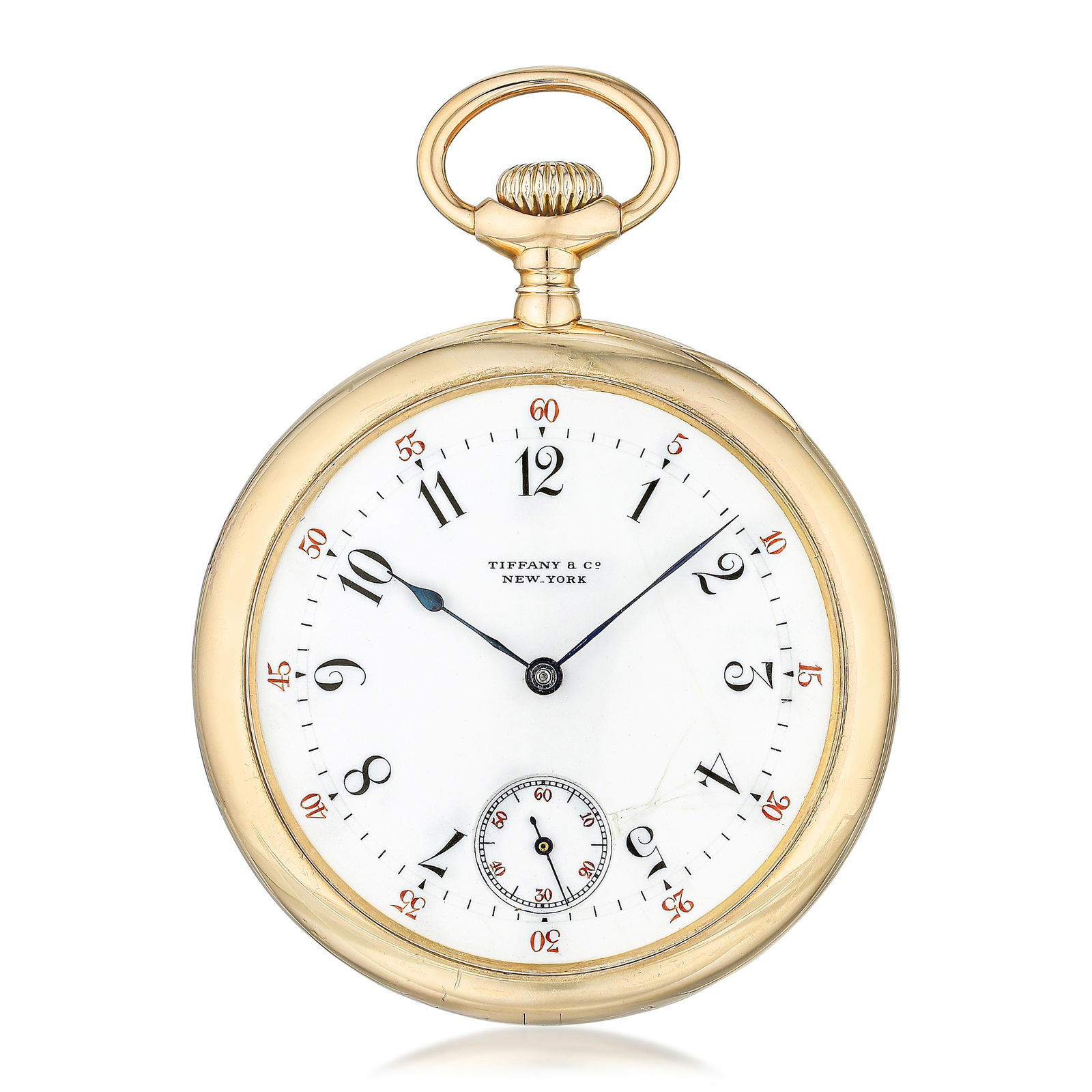 18K Tiffany & Co. New York Pocket Watch (1 of 3)