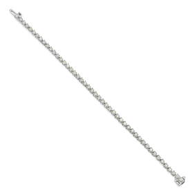 Martini Prong Diamond Tennis Bracelet (1 of 1)