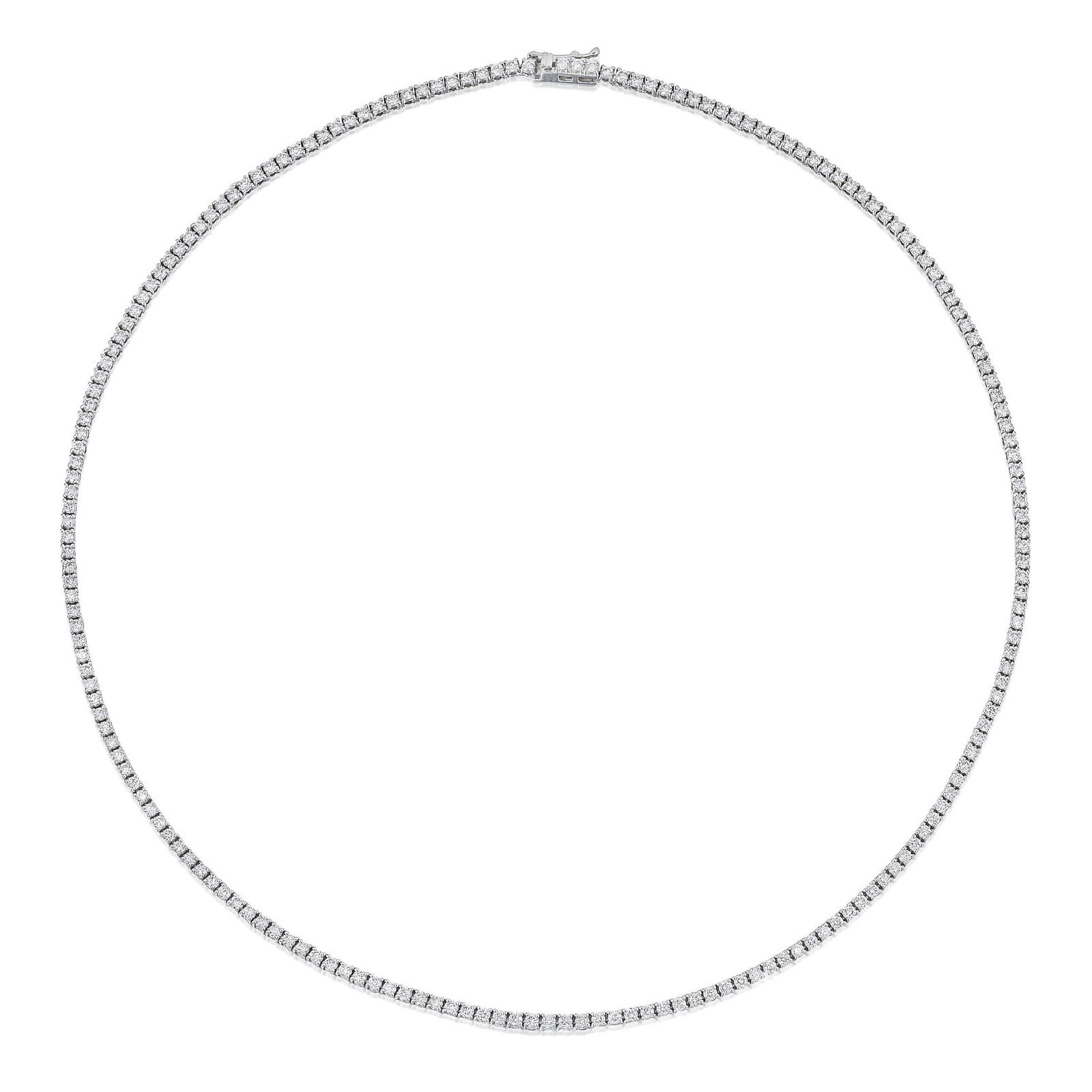 Diamond Tennis Necklace (1 of 2)