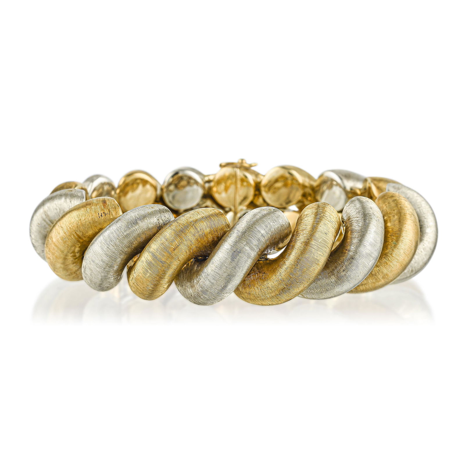 Buccellati Gold Macaroni Link Bracelet (1 of 6)