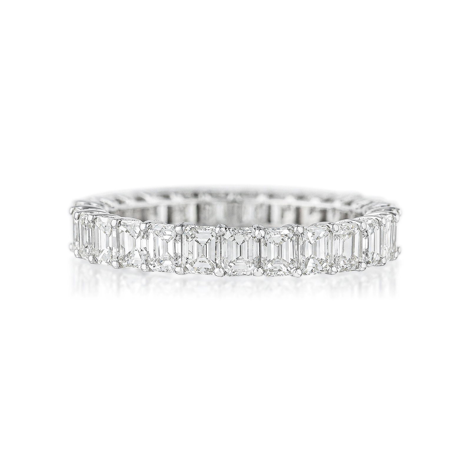 Emerald Cut Diamond Eternity Band (1 of 4)