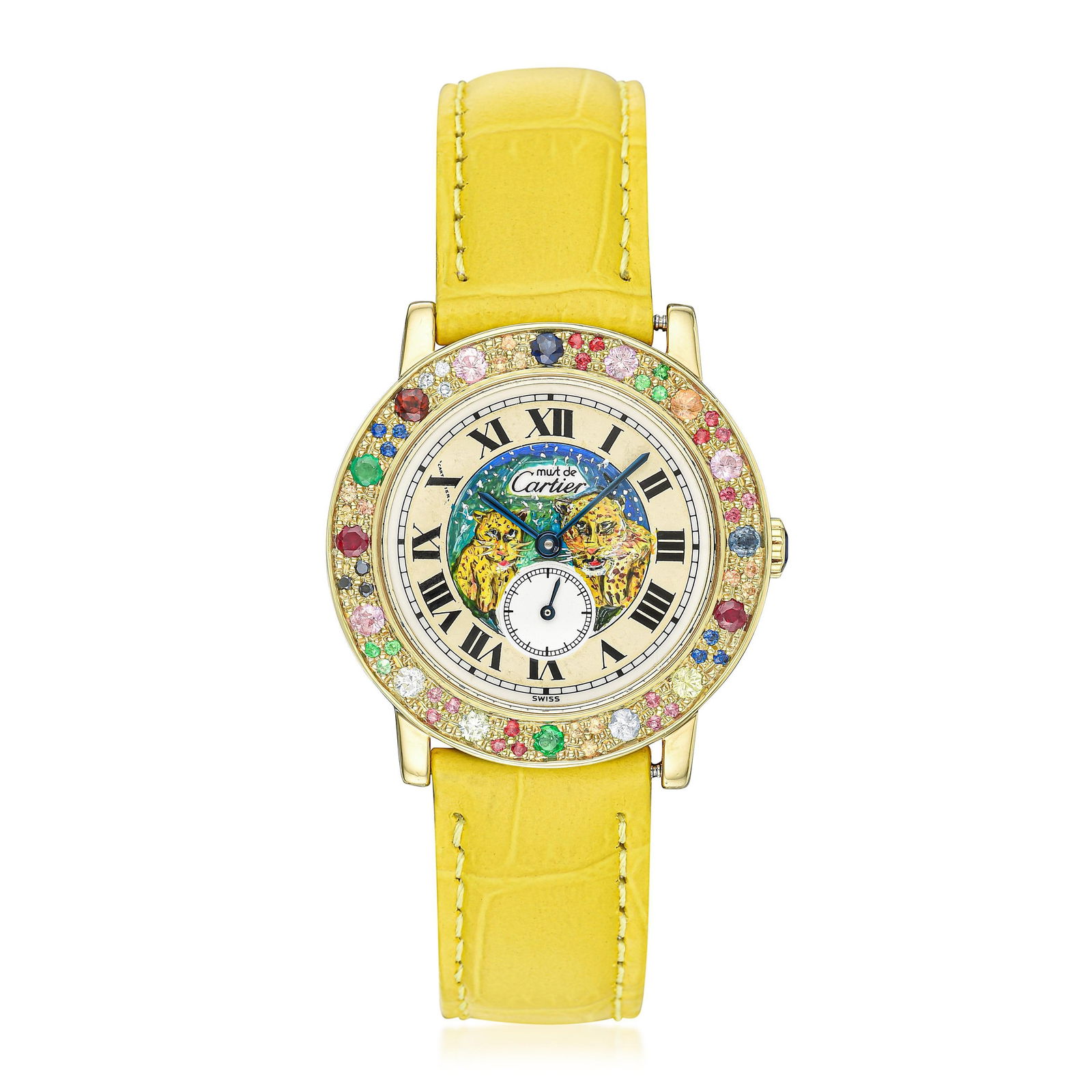 Cartier Must de Ronde in Gold Vermeil (1 of 2)