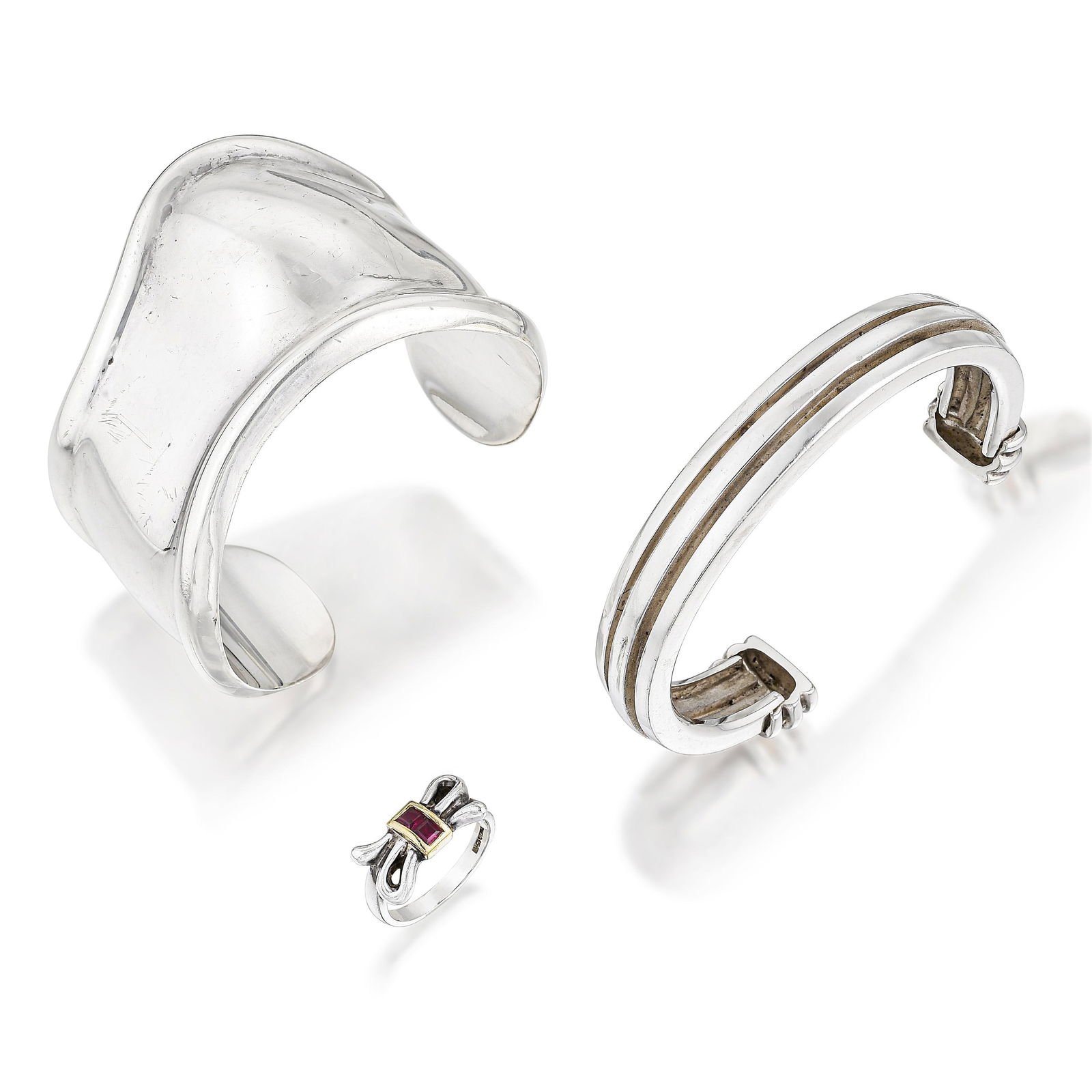 Group of Three Tiffany & Co. Silver Jewelry (1 of 5)