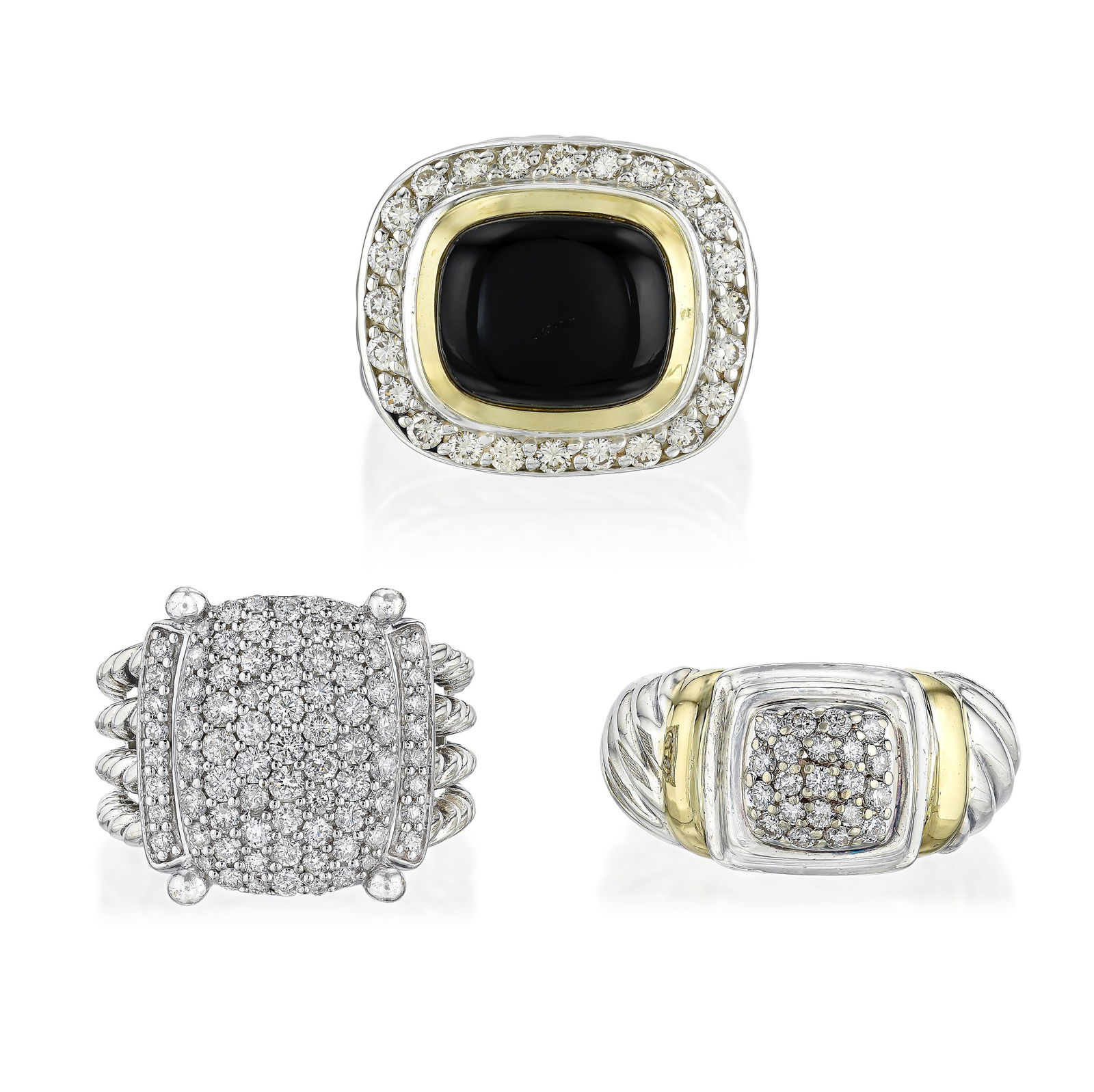 Three David Yurman Rings (1 of 2)