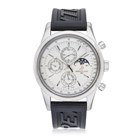 Breitling Transocean Chronograph Grand Complication in Steel, with Box