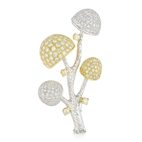 Diamond Brooch
