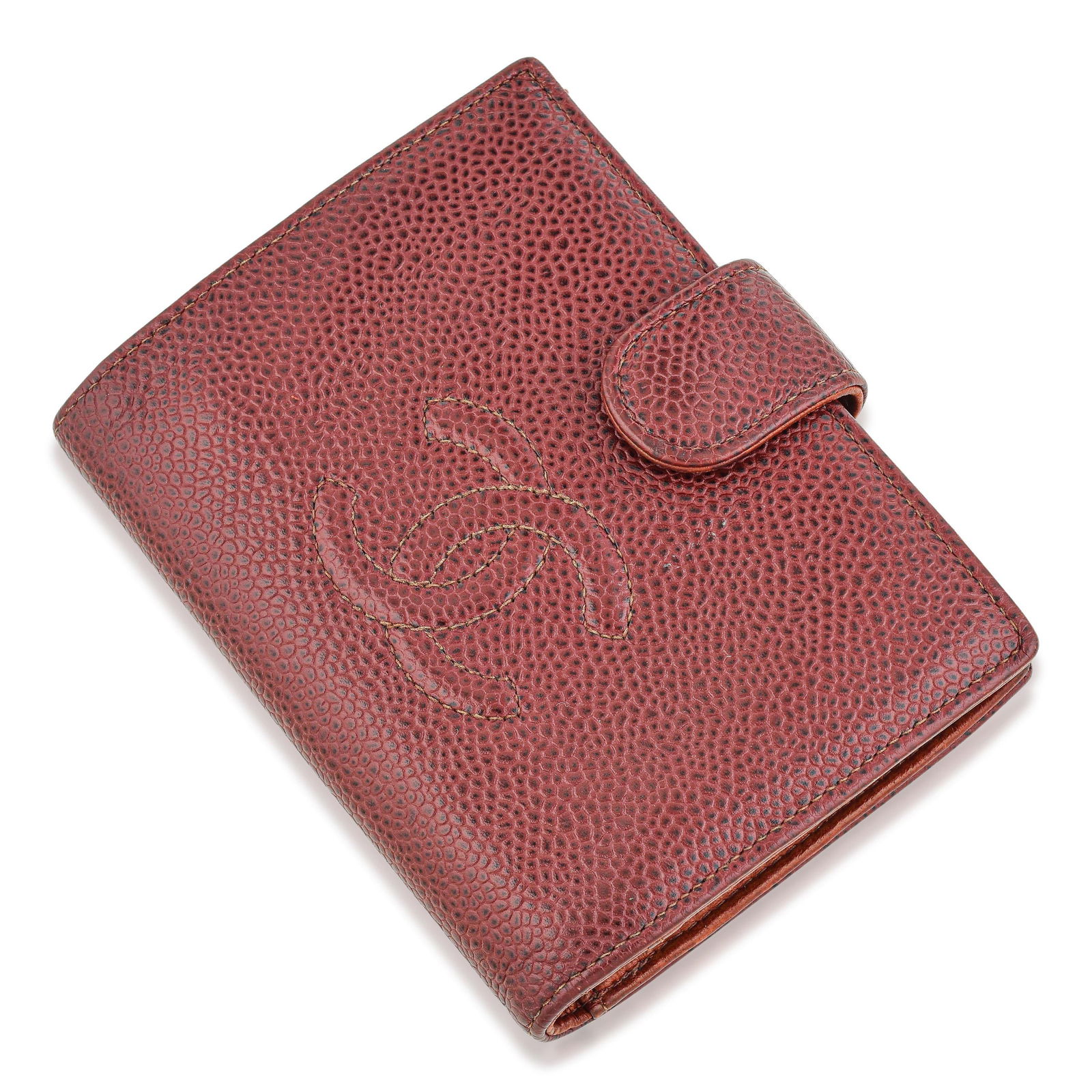 Chanel Coco Mark Caviar Skin Wallet (1 of 4)