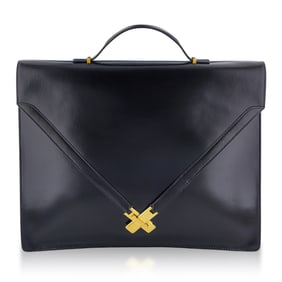 Hermes Kelly Cross Briefcase