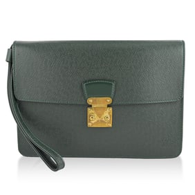 Louis Vuitton Taiga Pochette Clade Clutch