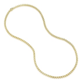 Diamond line necklace