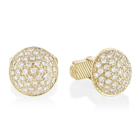 Diamond Dome Cufflinks