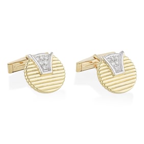 Diamond Cufflinks