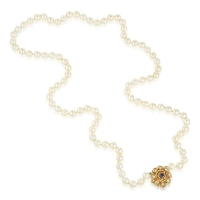 Pearl Long Necklace