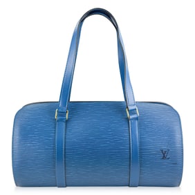 Louis Vuitton Epi Soufflot Handbag - Toledo Blue