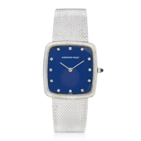 Audemars Piguet Men's Dress Watch in 18K White Gold with Blue Dial