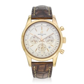 Breitling Transocean Chronograph in 18K Rose Gold