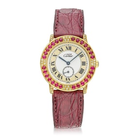 Cartier Must de Ronde in Gold Plate over Sterling Silver
