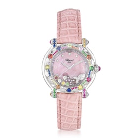Chopard Happy Fish in Steel with Pink Dial