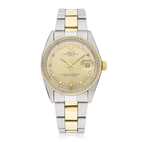 Rolex Oyster Perpetual Date in Steel and 14K Gold